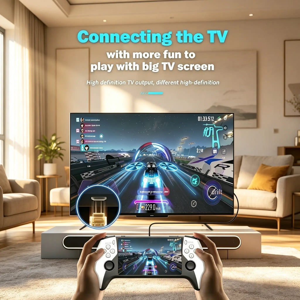 5-Inch Sf3500 HD Handheld Console, Video Game Console, Portable Gaming System, Retro Arcade Simulator, Dual Player, TV Output, Audio Video Playback, Perfect for Gaming Lovers #GLOBAL PICKS