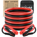 Nilight 0 Gauge 30 FT Heavy-Duty 1000 a CCA Automotive Vehicle Jumper Cables, Car Battery Booster Jump Start Kit with Carry Bag & Storage Bag for Pickup Trucks