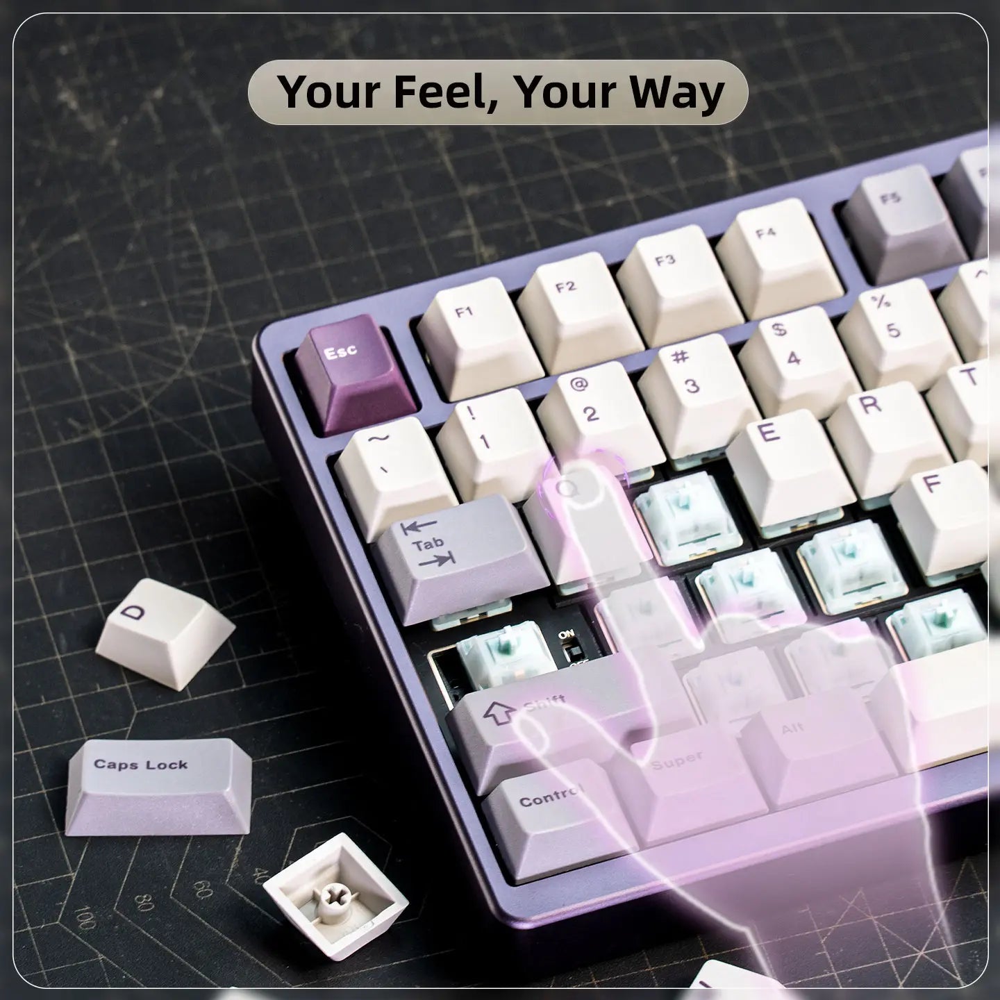 Ticktype Evoworks Evo80 Aluminum TKL Hotswap Wireless Keyboard Premium Office Keyboard