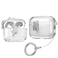 Suitable for Airpods Pro 2 Protective Case, Transparent Pop-Up Cover, Airpods 4Th Generation, Airpods Pro 3 Earphone Protective Case, Anti-Drop, Stylish, Simple