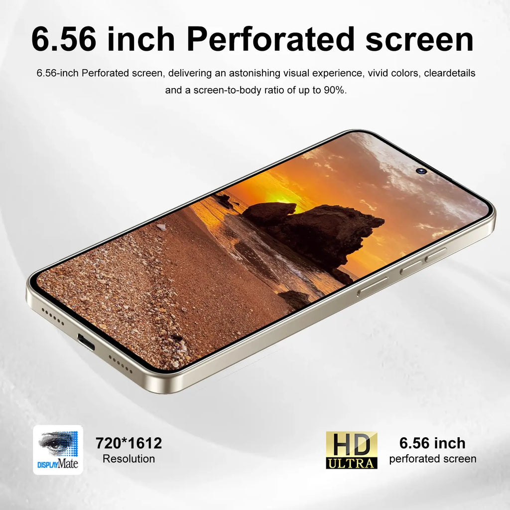 6.56-Inch HD Screen Smartphone, G85 Octa-Core Processor, 3Gb+32Gb Storage, 4G Full Network, 3200Mah Battery, Dual Camera, Android 12, Android Phones, Android Cell Phone