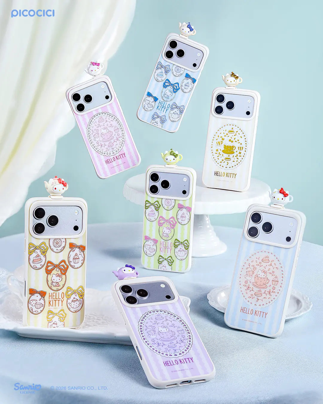 Hello Kitty X MINILIKE Style Tea Party Series Funglide Phone Case Iphone 17 Pro/Pro Max