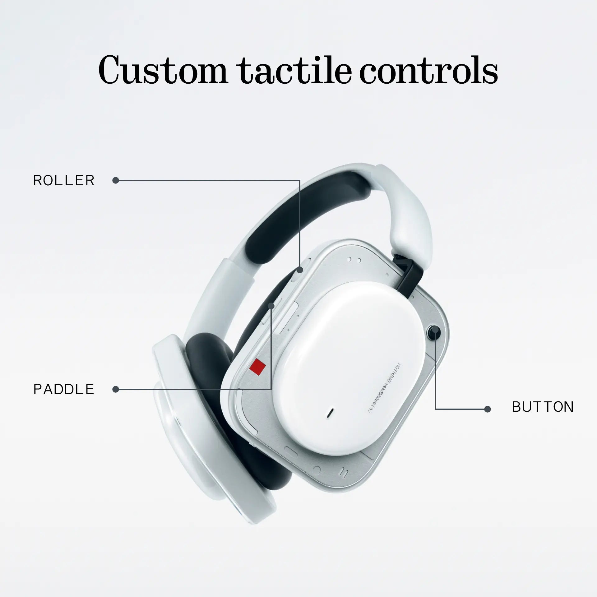 【Charil XCX Same Style】Nothing Headphone (A) Environmental Adaptive ANC Headphones, Personalized Spatial Audio, LDAC + Hi-Res Certification，Usb-C Lossless Audio Supported，Up to 135 Hours Playtime, Bluetooth Headset White