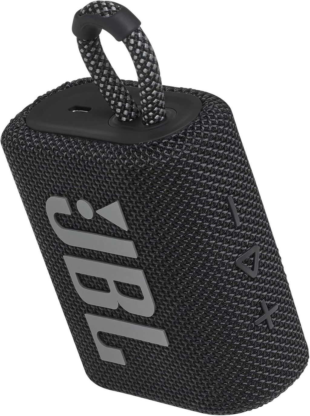 Go 3 - Portable Mini Bluetooth Speaker, Big Audio and Punchy Bass, IP67 Waterproof and Dustproof, 5 Hours of Playtime, Speaker for Home, Outdoor and Travel (Black)