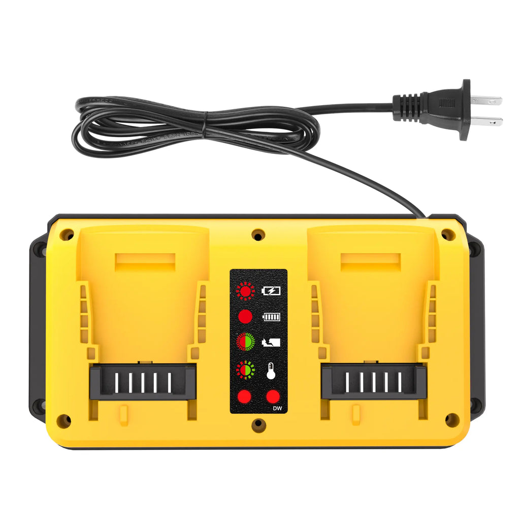 10Ah Lithium Battery Pack Compatible with Devvalt 20V Tools, Replacement for DCB200/ DCB204/ DCB180/ DCB182 and More（（Choose: 4Batterise, 2 Batteries, or Combo））