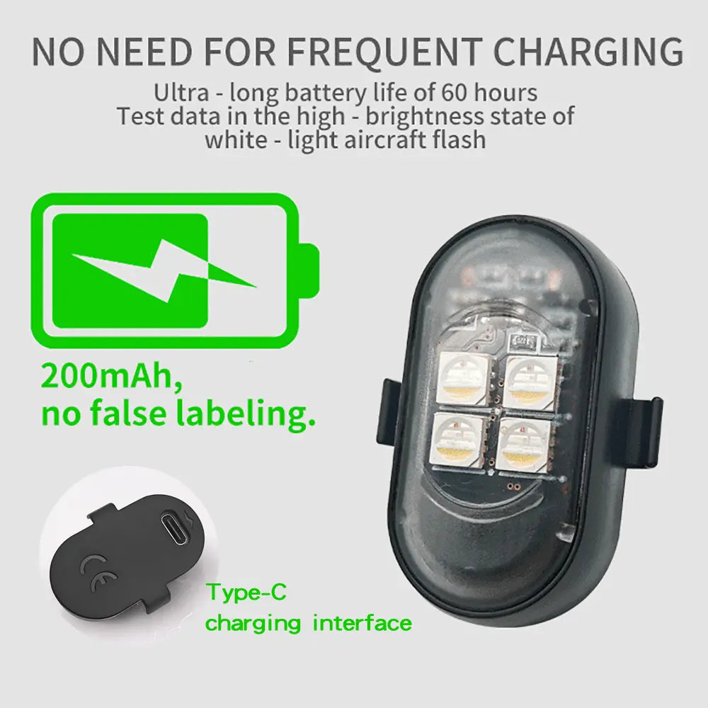 2/4/6/10Pcs Upgrade RGB Car Atmosphere Lights, Larger Battery & Brighter, Type-C Charging Cable, Wireless Remote Multi-Mode for Car Motorcyc Car Lighting Accessories Car Interior Lighting