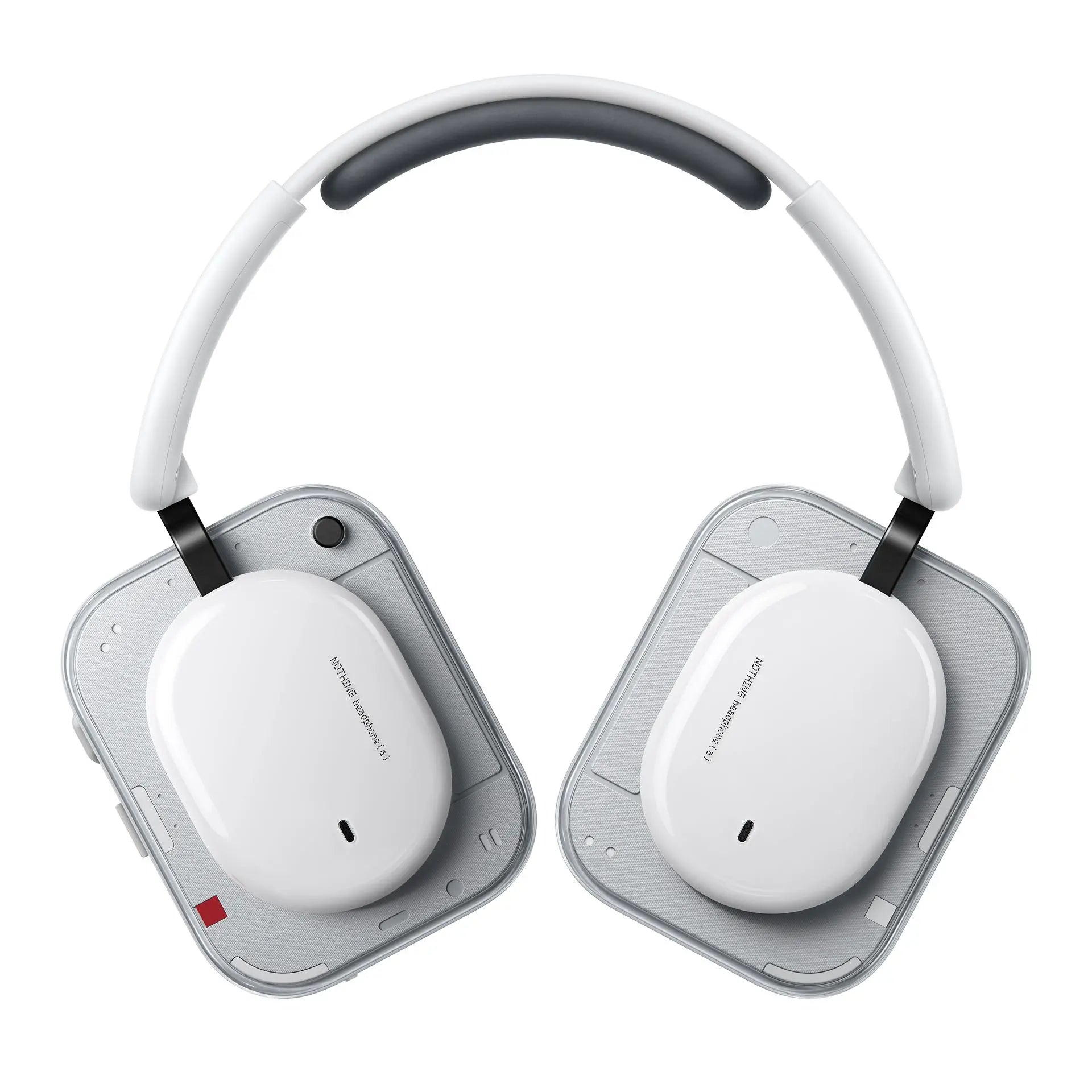 【Charil XCX Same Style】Nothing Headphone (A) Environmental Adaptive ANC Headphones, Personalized Spatial Audio, LDAC + Hi-Res Certification，Usb-C Lossless Audio Supported，Up to 135 Hours Playtime, Bluetooth Headset White