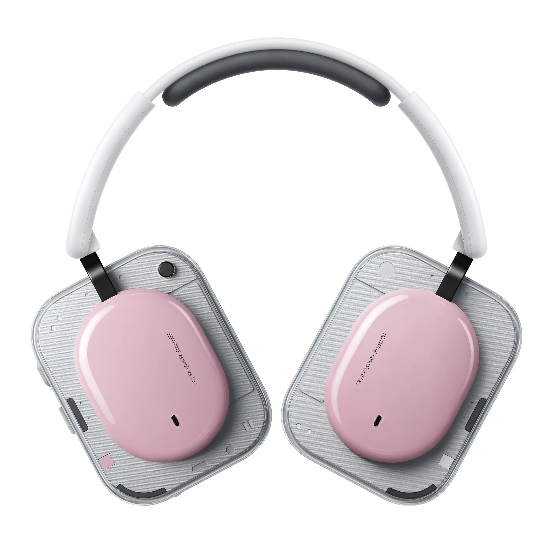 【Charil XCX Same Style】Nothing Headphone (A) Environmental Adaptive ANC Headphones, Personalized Spatial Audio, LDAC + Hi-Res Certification，Usb-C Lossless Audio Supported，Up to 135 Hours Playtime, Bluetooth Headset White