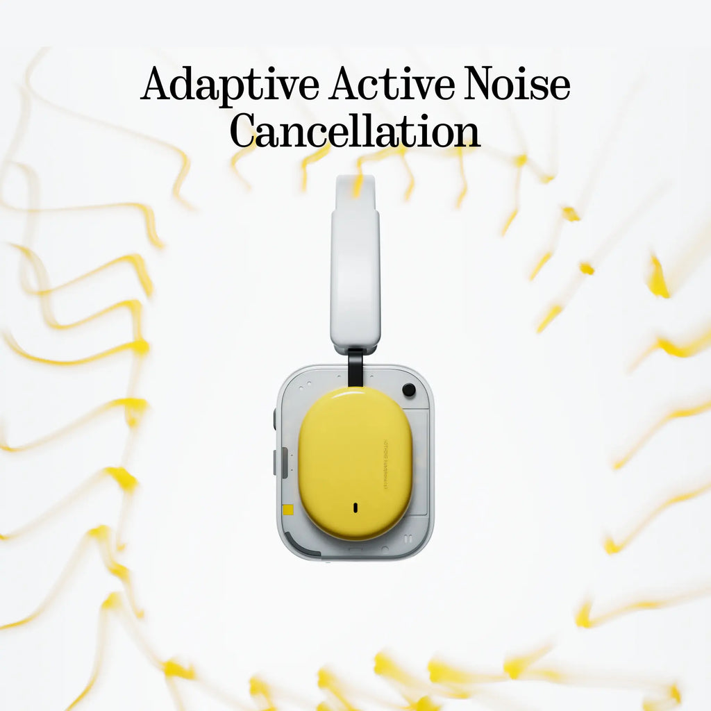 【Charil XCX Same Style】Nothing Headphone (A) Environmental Adaptive ANC Headphones, Personalized Spatial Audio, LDAC + Hi-Res Certification，Usb-C Lossless Audio Supported，Up to 135 Hours Playtime, Bluetooth Headset White