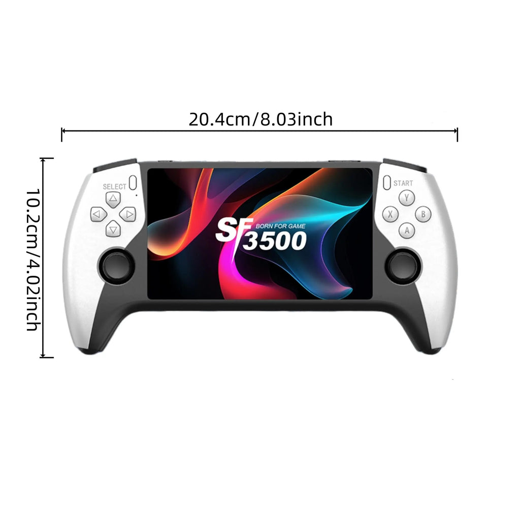 5-Inch Sf3500 HD Handheld Console, Video Game Console, Portable Gaming System, Retro Arcade Simulator, Dual Player, TV Output, Audio Video Playback, Perfect for Gaming Lovers #GLOBAL PICKS
