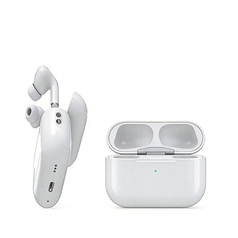 TWS Wireless Bluetooth-Compatible Earphones with Microphone, High Fidelity Stereo Sound, Smart Touch, Low Latency, Long Battery Life, Auto Pairing