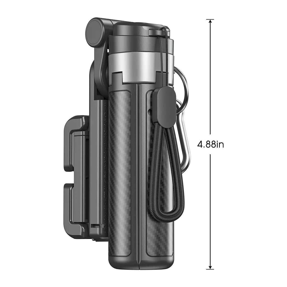 Upgraded Pro 2026 4-In-1 Selfie Stick with 360° Rotation Bluetooth Remote 25.5In Max Length Universal Fit for All Phones