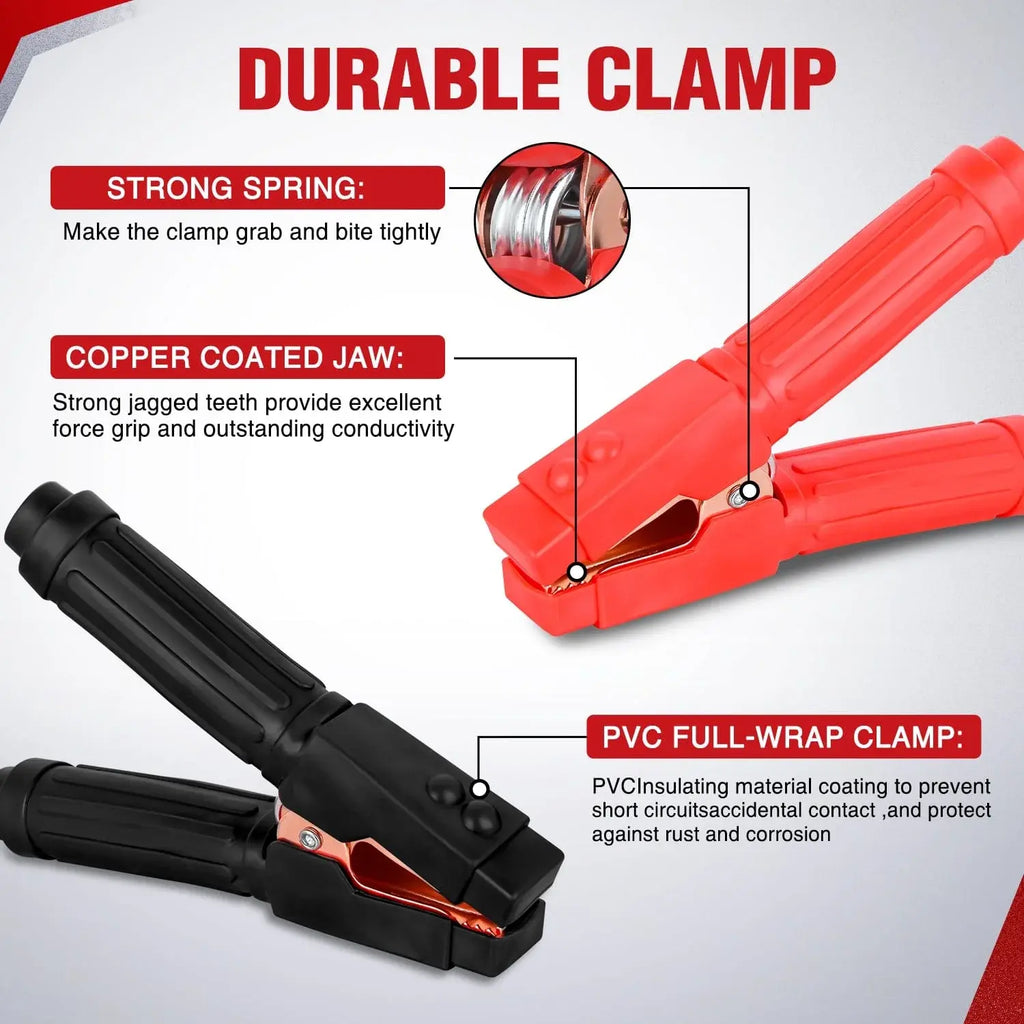 Nilight 0 Gauge 30 FT Heavy-Duty 1000 a CCA Automotive Vehicle Jumper Cables, Car Battery Booster Jump Start Kit with Carry Bag & Storage Bag for Pickup Trucks