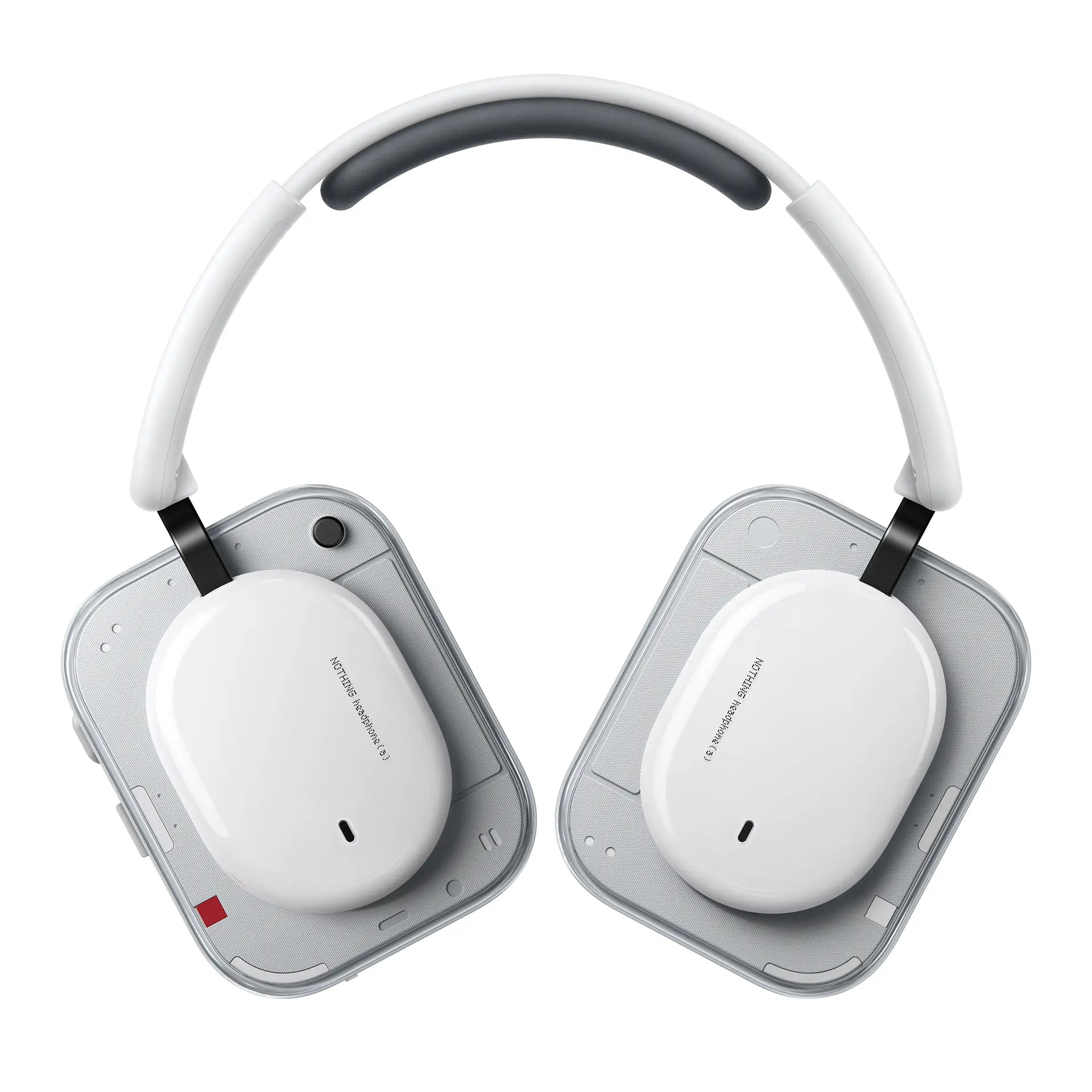 【Charil XCX Same Style】Nothing Headphone (A) Environmental Adaptive ANC Headphones, Personalized Spatial Audio, LDAC + Hi-Res Certification，Usb-C Lossless Audio Supported，Up to 135 Hours Playtime, Bluetooth Headset White